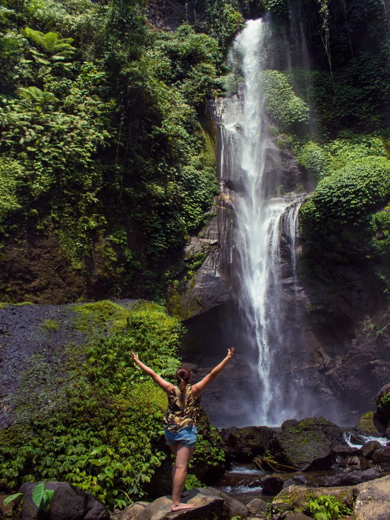 Bali hidden waterfalls